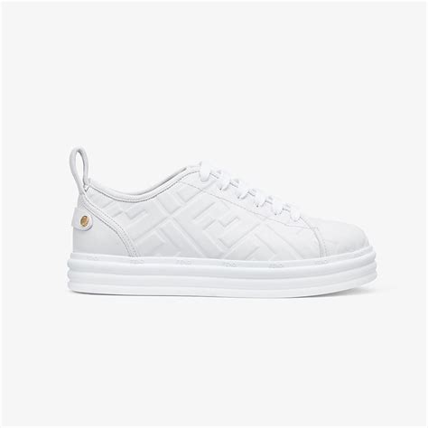 Fendi White Shoes for Women for sale 